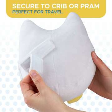 Cry Activated Owl Soother with White Noise & Light