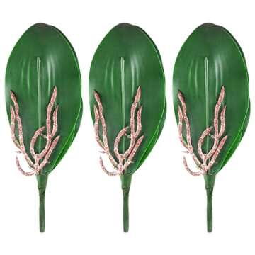 Miracliy Phalaenopsis Orchid Leaves for Stunning Decor