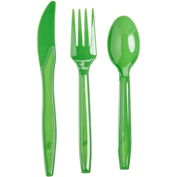 144 Piece Christmas Party Set for 24 Guests with Cutlery