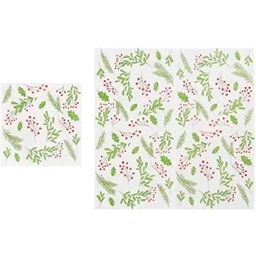 144 Piece Christmas Party Set for 24 Guests with Cutlery