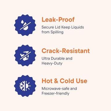 Durable Deli Containers with Lids for Easy Meal Prep