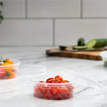 Durable Deli Containers with Lids for Easy Meal Prep
