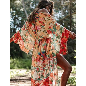 Stylish Bsubseach Women’s Kimono Swimsuit Cover Up