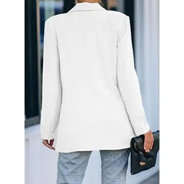 FARYSAYS Women's Blazer Jackets Lightweight Office Style