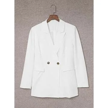 FARYSAYS Women's Blazer Jackets Lightweight Office Style