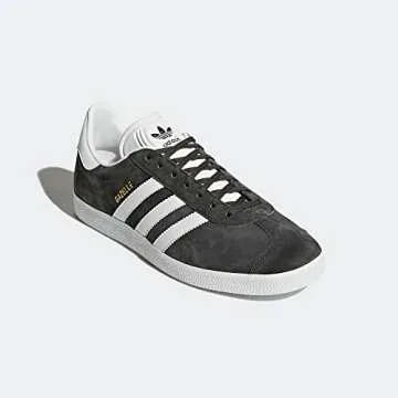 adidas Originals Gazelle Foundation Sneakers in Dark Grey