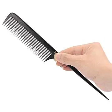 PERFEHAIR Teasing Comb for Fine Hair - Anti-static Volume Tool