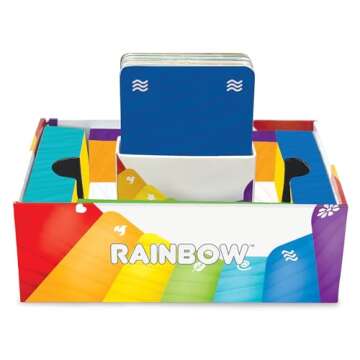 Outset Media Rainbow 6-Card Sets Strategic Game