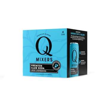 Q Mixers Club Soda Premium Cocktail Mixer 7.5 oz