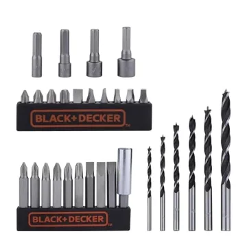BLACK+DECKER 20V MAX Cordless Drill and 30 Bits Kit
