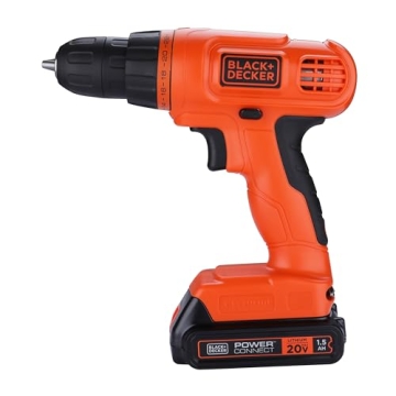 BLACK+DECKER 20V MAX Cordless Drill and 30 Bits Kit