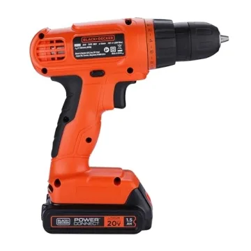 BLACK+DECKER 20V MAX Cordless Drill and 30 Bits Kit