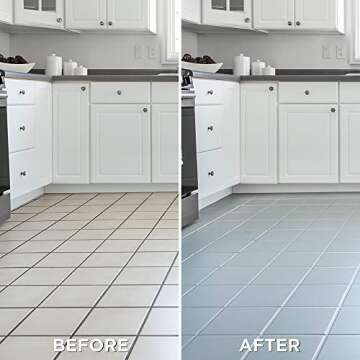 Rust-Oleum 367593 Home Interior Floor Coating Kit, Matte Pearl Gray 2 Count (Pack of 1)