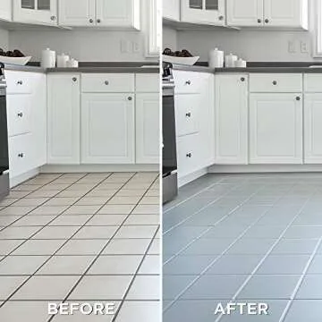 Rust-Oleum 367593 Home Interior Floor Coating Kit, Matte Pearl Gray 2 Count (Pack of 1)