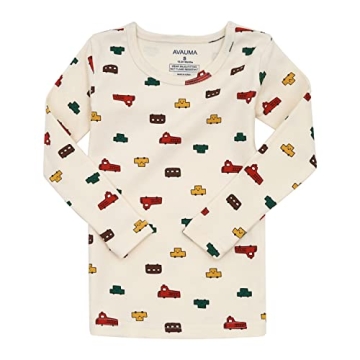 AVAUMA Baby Pajama Set 6M-8T Cute Cotton PJs