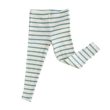 AVAUMA Baby Boys Girls Pajama Set 6M-7T Kids Cute Toddler Snug fit Pjs Cotton Sleepwear (Stripe_Mint JM)