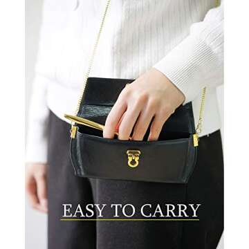 Rownyeon Retractable Lip Brush for Makeup Enthusiasts