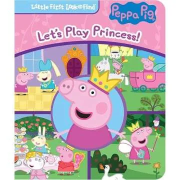 Peppa Pig - Little First Look and Find Activity Book 4-Book Set - PI Kids