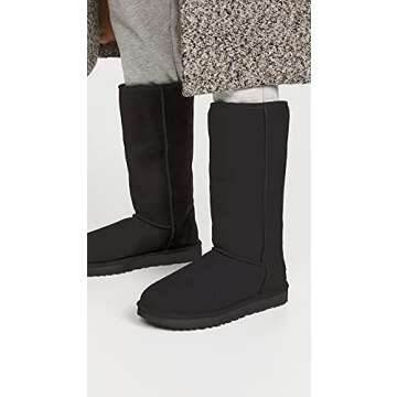 UGG Women's Classic Tall Ii Boot, Black, 09