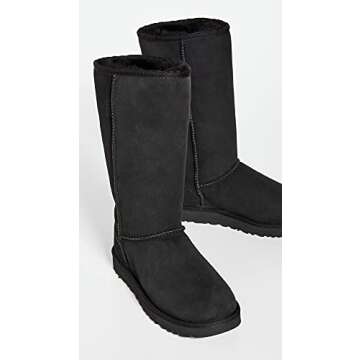 UGG Women's Classic Tall Ii Boot, Black, 09