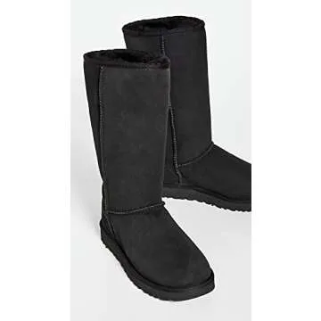 UGG Women's Classic Tall Ii Boot, Black, 09