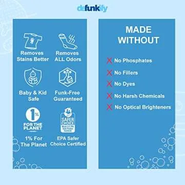 Defunkify Laundry Detergent - Powerfully Unscented & Safe