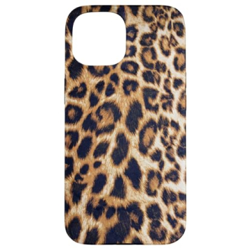 Trendy iPhone 15 Leopard GIRL Case with Superior Protection