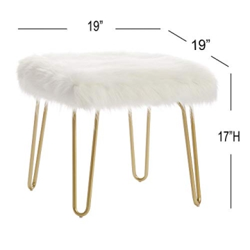 Stylish Cardinal & Crest Ottoman - Comfort and Elegance