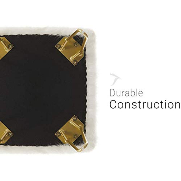 Stylish Cardinal & Crest Ottoman - Comfort and Elegance