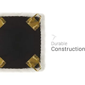 Stylish Cardinal & Crest Ottoman - Comfort and Elegance