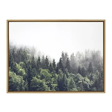 Kate and Laurel Sylvie Nature Framed Canvas Art