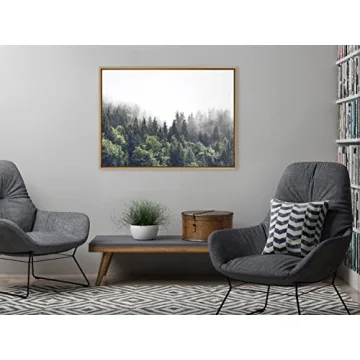 Kate and Laurel Sylvie Nature Framed Canvas Art