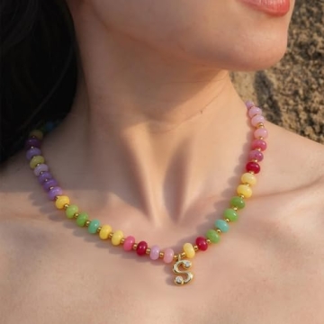 XXKOTWA Initial Necklace - Bohemian Charm for All Ages