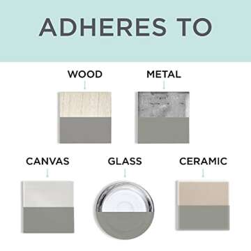 Rust-Oleum Decorative 285141 Ultra Matte Interior Chalked Paint 30 oz, Country Gray, 30 Fl Oz