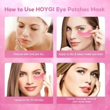 HOYGI Under Eye Patches for Puffiness & Dark Circles