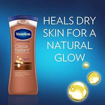 Vaseline Cocoa Glow Body Lotion for Soft Skin 400ml