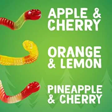 Black Forest Gummy Worms Candy Bulk 5 Pound