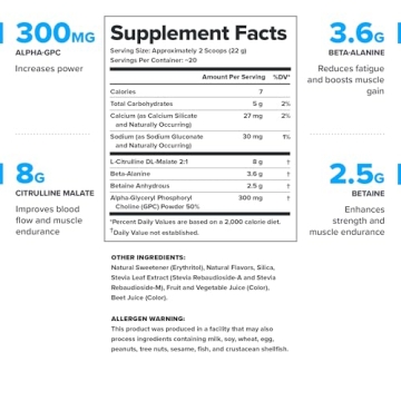 LEGION Pulse Caffeine Free Pre Workout - Strawberry Kiwi