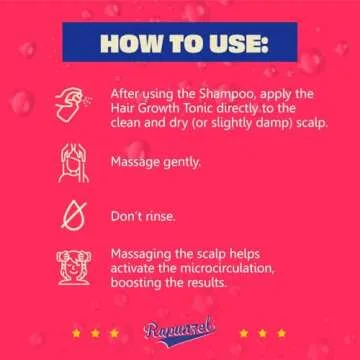 Lola from Rio – Rapunzel Hair Tonic Spray for Women – Hair Thickener & Growth Accelerator with Caffeine – Thickening Spray for Fine Hair, Hair Growth & Loss Treatment, 8.45 Fl Oz