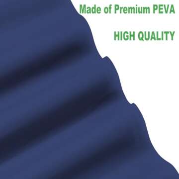 Plastic Navy Blue Tablecloths 3 Pack Disposable Table Covers 54" x 108" Deep Blue Table Cloths PEVA ...