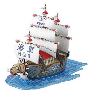 Bandai Hobby - 08 Garps Marine Ship, Grand Ship Collection