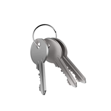 KINGFOREST 100PCS Key Rings for Crafts and Organizing