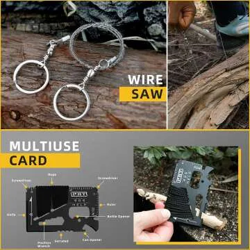 Survival Kit for Men - 14 in 1 Adventure Gear