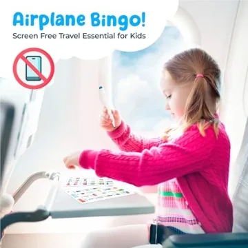 WELL BALANCED Airplane Bingo for Kids Travel Fun