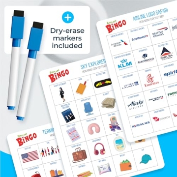 WELL BALANCED Airplane Bingo for Kids Travel Fun