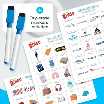 WELL BALANCED Airplane Bingo for Kids Travel Fun