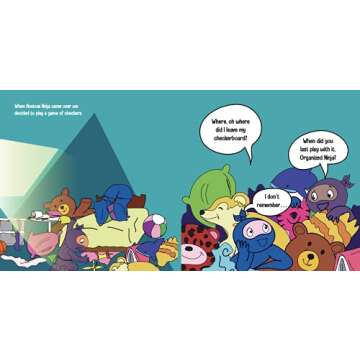 Organized Ninja: A Children’s Book About Organization and Overcoming Messy Habits (Ninja Life Hacks)