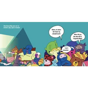 Organized Ninja: A Children’s Book About Organization and Overcoming Messy Habits (Ninja Life Hacks)