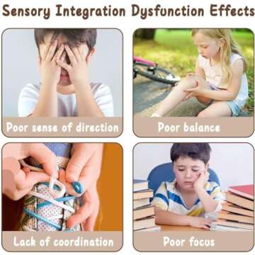 Kids Swivel Chair, Sensory Toy Chair for Kids, Spinning Chair Wobble Chair Kids Balance Toys & Games Balance Physical Therapy Equipment, Autism ADHD Chairs Indoor Outdoor Play Equipment Green