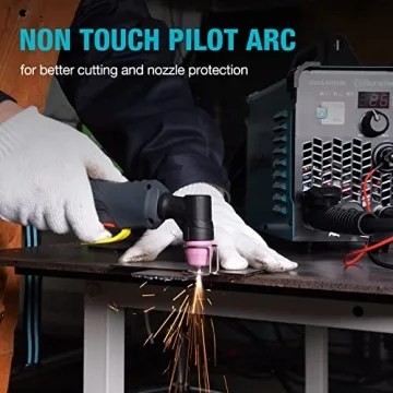 DURATECH 40Amp Non-Touch Plasma Cutter for Metal Cutting